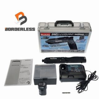 マキタ(Makita)の☆極美品☆makita マキタ 7.2V 充電式ペンインパクトドライバー TD022DSHXB 黒/ブラック バッテリー2個(1.5Ah) 充電器 ケース付 88816(工具)