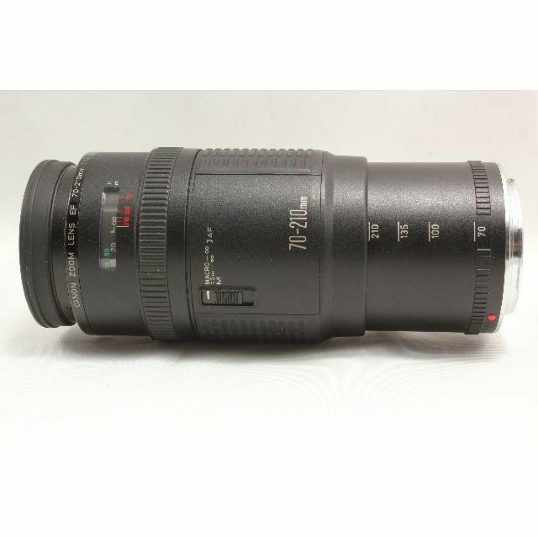 CANON EF 70-210mm F4 レンズ用前後キャップ付き スマホ/家電/カメラのカメラ(レンズ(ズーム))の商品写真