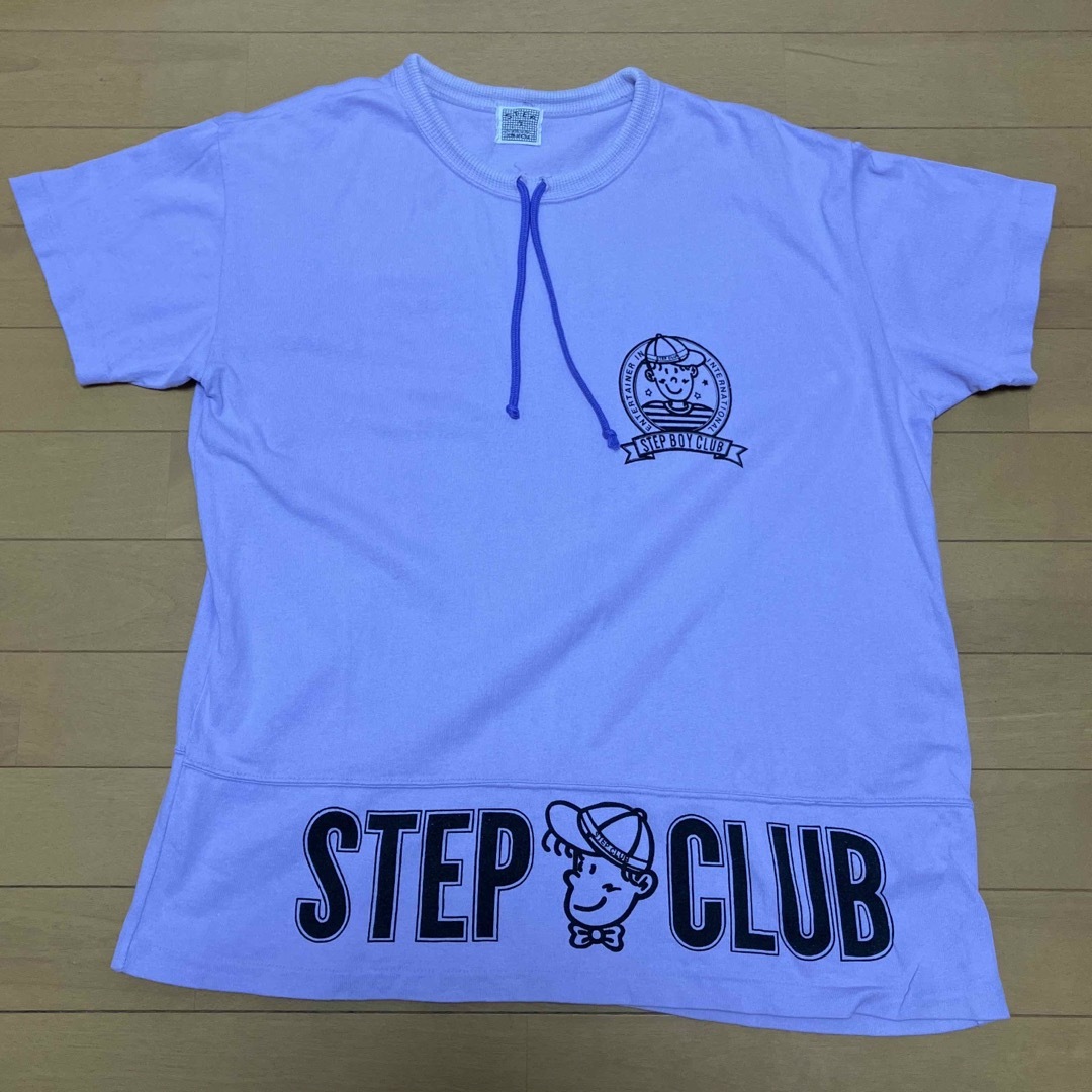 Tシャツ　パープル　メンズ　STEP BOY CLUB メンズのトップス(Tシャツ/カットソー(半袖/袖なし))の商品写真