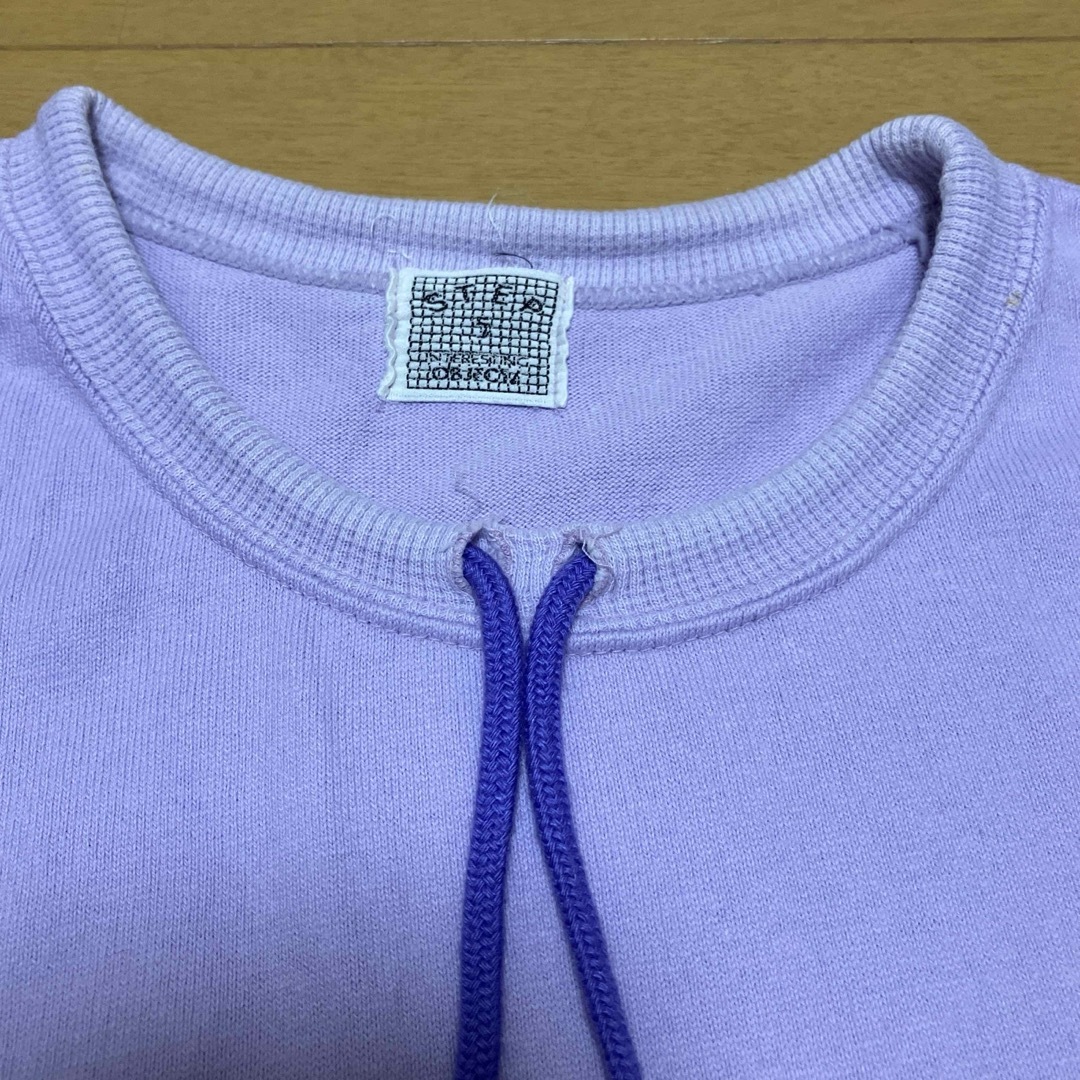 Tシャツ　パープル　メンズ　STEP BOY CLUB メンズのトップス(Tシャツ/カットソー(半袖/袖なし))の商品写真