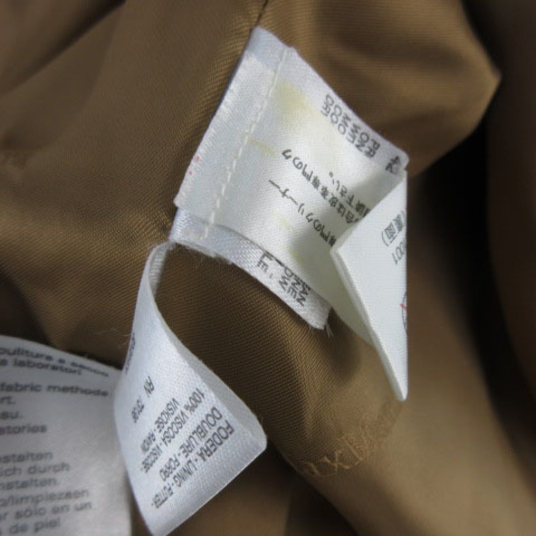 Max Mara(マックスマーラ)のマックスマーラ コート ロング フード ファー 白タグ  ウール カシミヤ 38 レディースのジャケット/アウター(その他)の商品写真