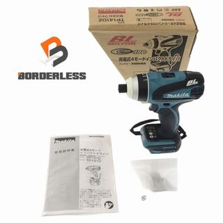 マキタ(Makita)の☆未使用品☆ makita マキタ 18V 充電式4モードインパクトドライバ TP141DZ 青/ブルー 本体のみ 88898(工具)