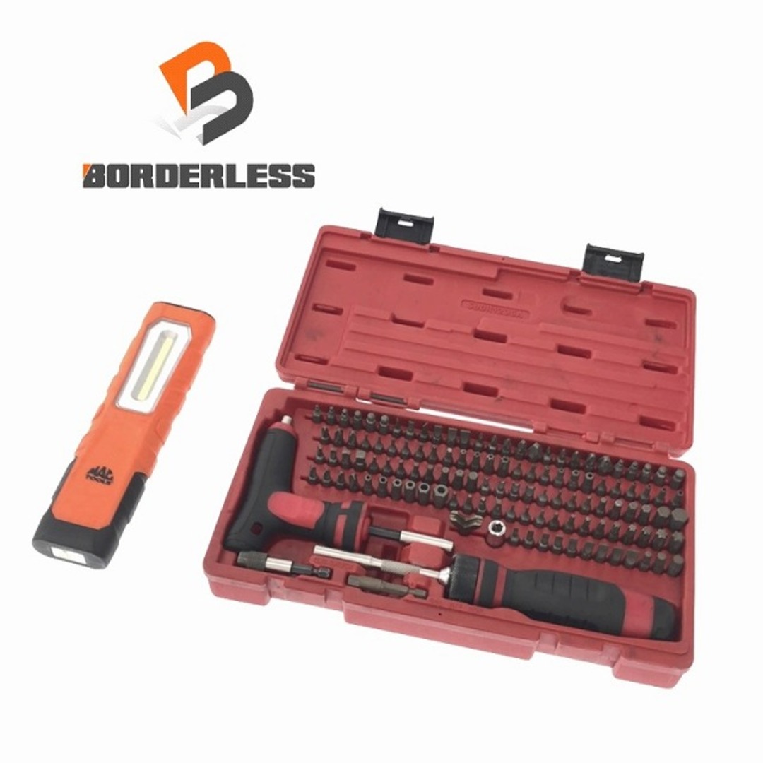 ☆中古品☆MACTOOLS マックツール 1/4 ヘックスビットドライバーセット 