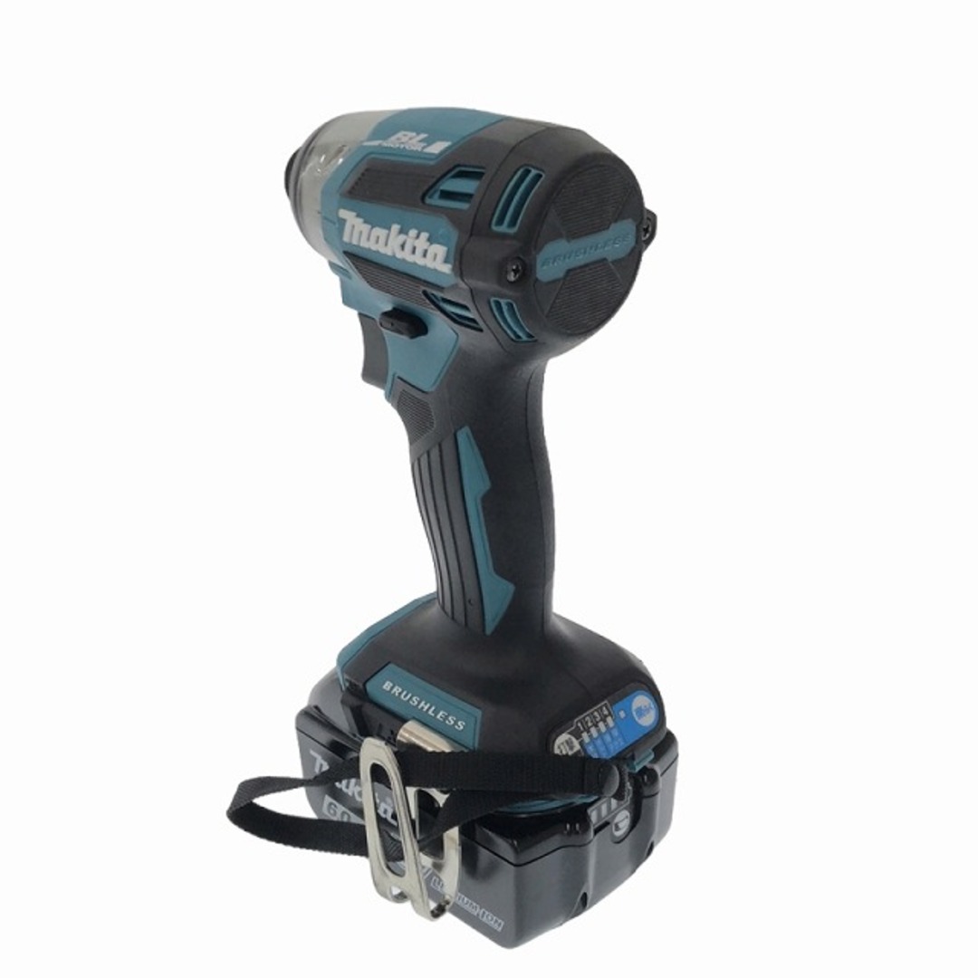 Makita(マキタ)の☆極美品☆ makita マキタ 18V 充電式インパクトドライバ TD173DRGX 青/ブルー バッテリー2個(18V 6.0Ah) 充電器+ケース 88944 自動車/バイクのバイク(工具)の商品写真