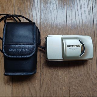 オリンパス(OLYMPUS)のOLYMPUS μ [mju:] zoom 105 & カメラケース(フィルムカメラ)