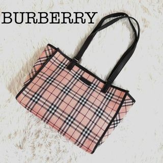 バーバリー(BURBERRY)のバーバリー　Burberry  ミニトートバッグ　ノバチェック　ワンショルダー(トートバッグ)