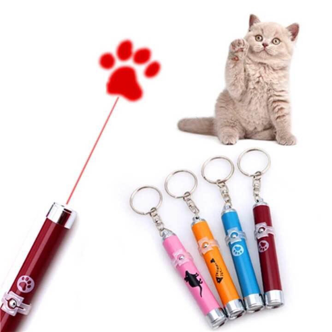 送料込み#新品#ペット用 LED ライト ポインター ビーム 猫 おもちゃ その他のペット用品(猫)の商品写真