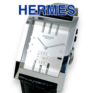 エルメス タンデム スモセコ TA1.810 ラージ クオーツ メンズ 時計
