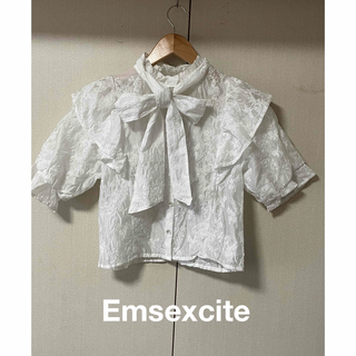 エムズエキサイト(EMSEXCITE)のEmsexcite ブラウス トップス カットソー(シャツ/ブラウス(半袖/袖なし))