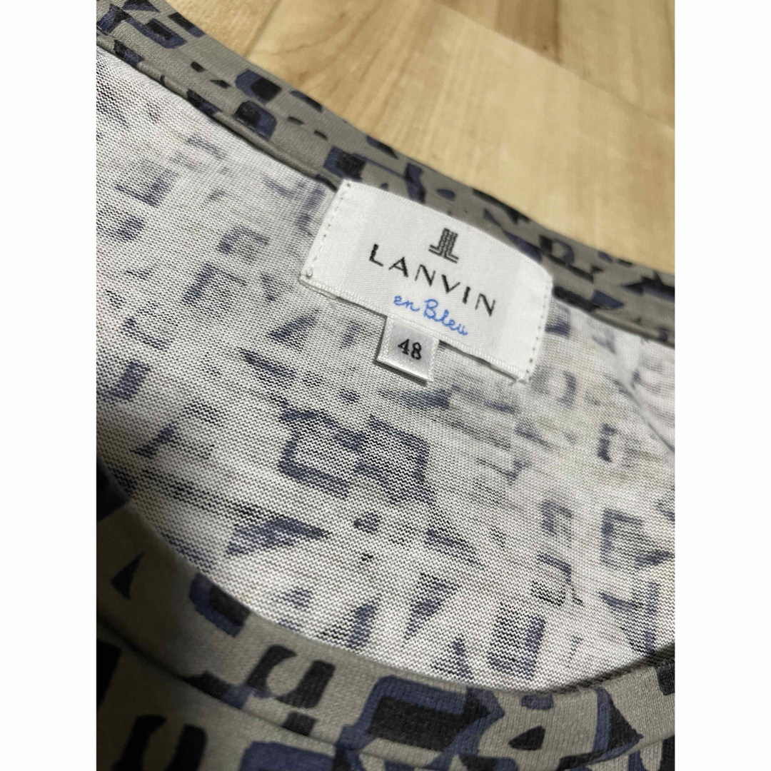 LANVIN(ランバン)の美品 LANVIN ランバン Tシャツ 48 メンズのトップス(Tシャツ/カットソー(半袖/袖なし))の商品写真