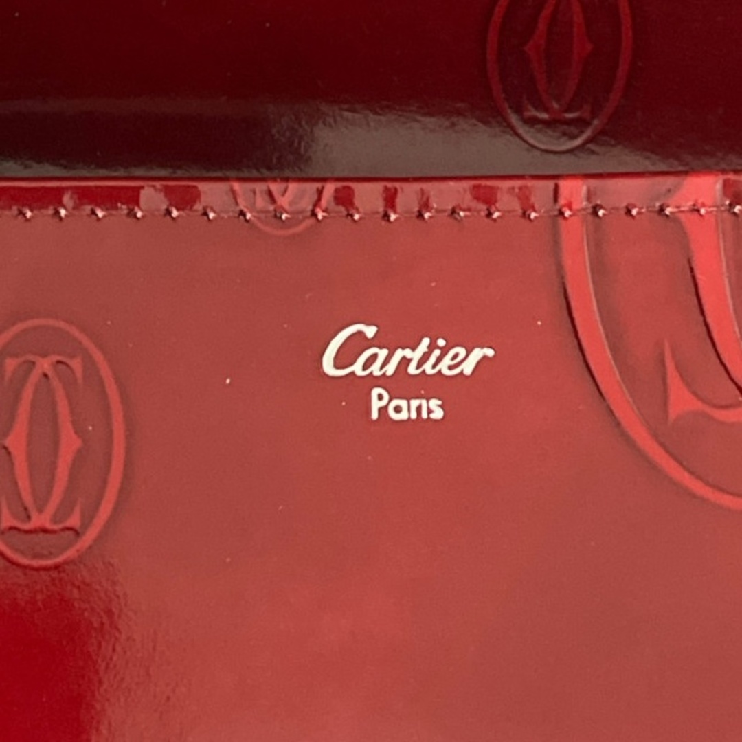 Cartier(カルティエ)の◆◆Cartier カルティエ 二つ折り財布 ハッピーバースデー レッド ハンドメイドのファッション小物(財布)の商品写真