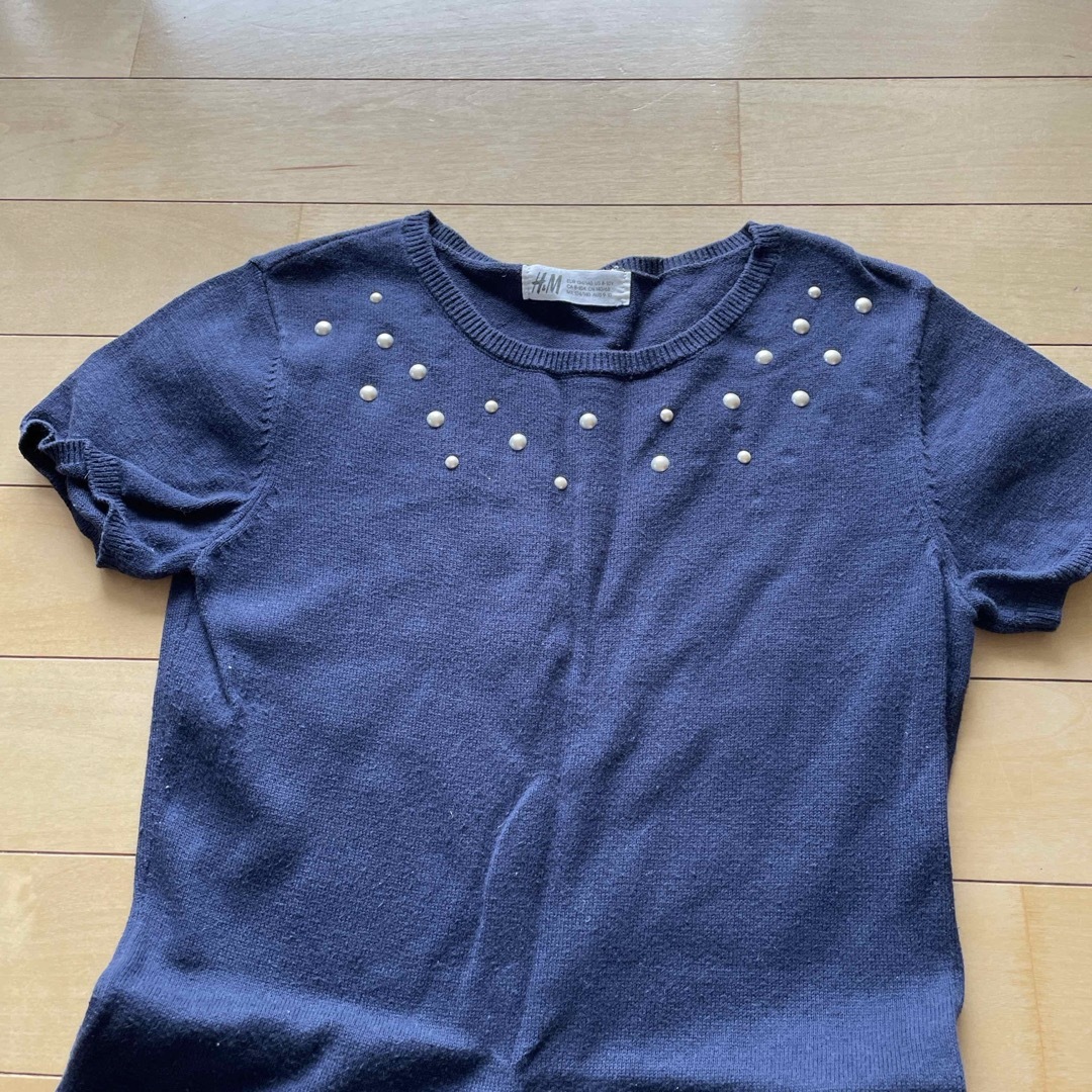 H&M(エイチアンドエム)のH&M h&m 女の子 140 ワンピース スカート tシャツ   セット売り キッズ/ベビー/マタニティのキッズ服女の子用(90cm~)(ワンピース)の商品写真