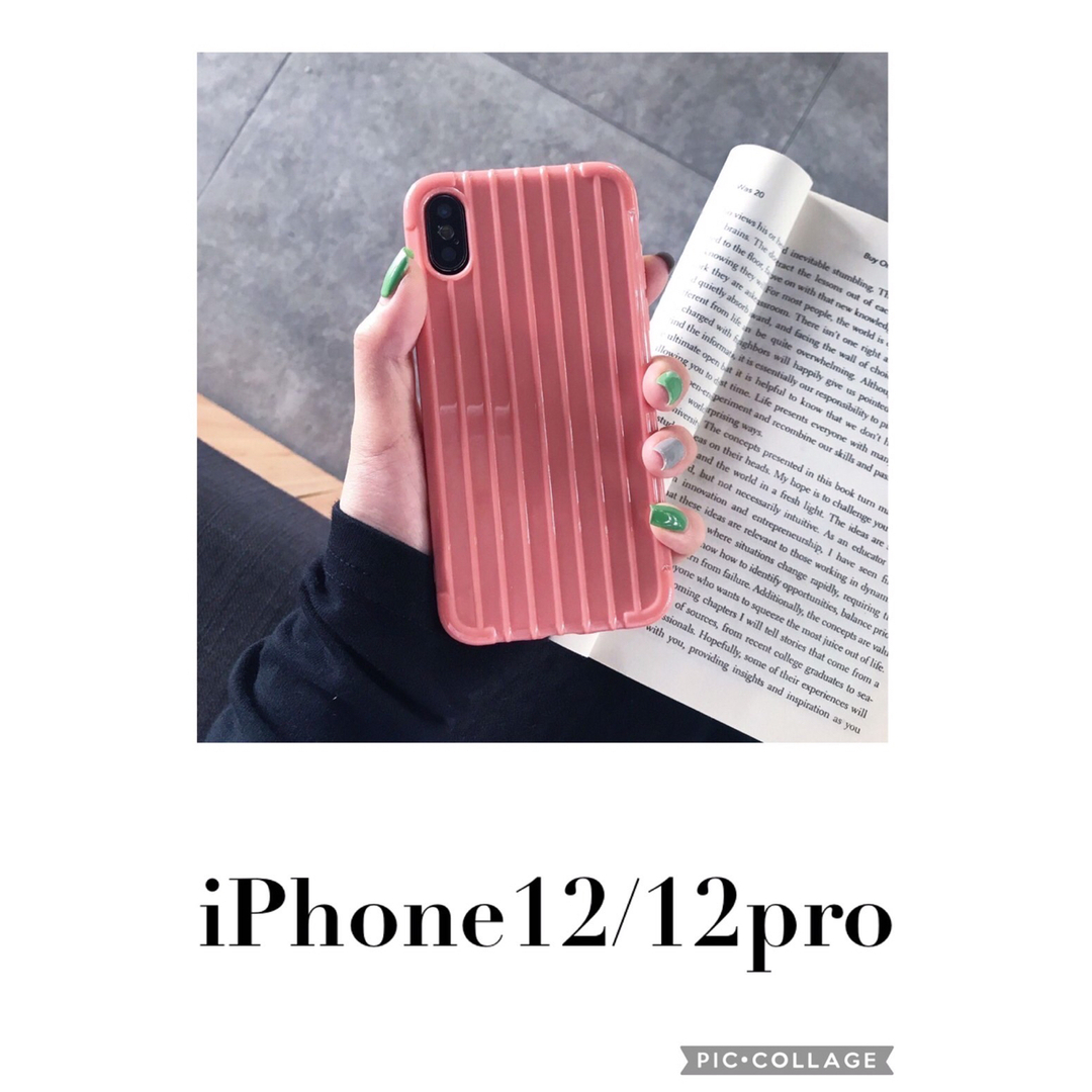 ピンク　iPhone12 iPhone12pro ケース　カバー　 スマホ/家電/カメラのスマホアクセサリー(iPhoneケース)の商品写真