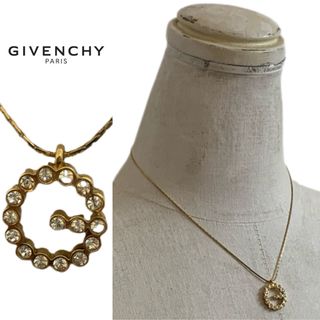 ジバンシィ(GIVENCHY)のGIVENCHY PARIS VINTAGE 80s Gトップチェーンネックレス(ネックレス)