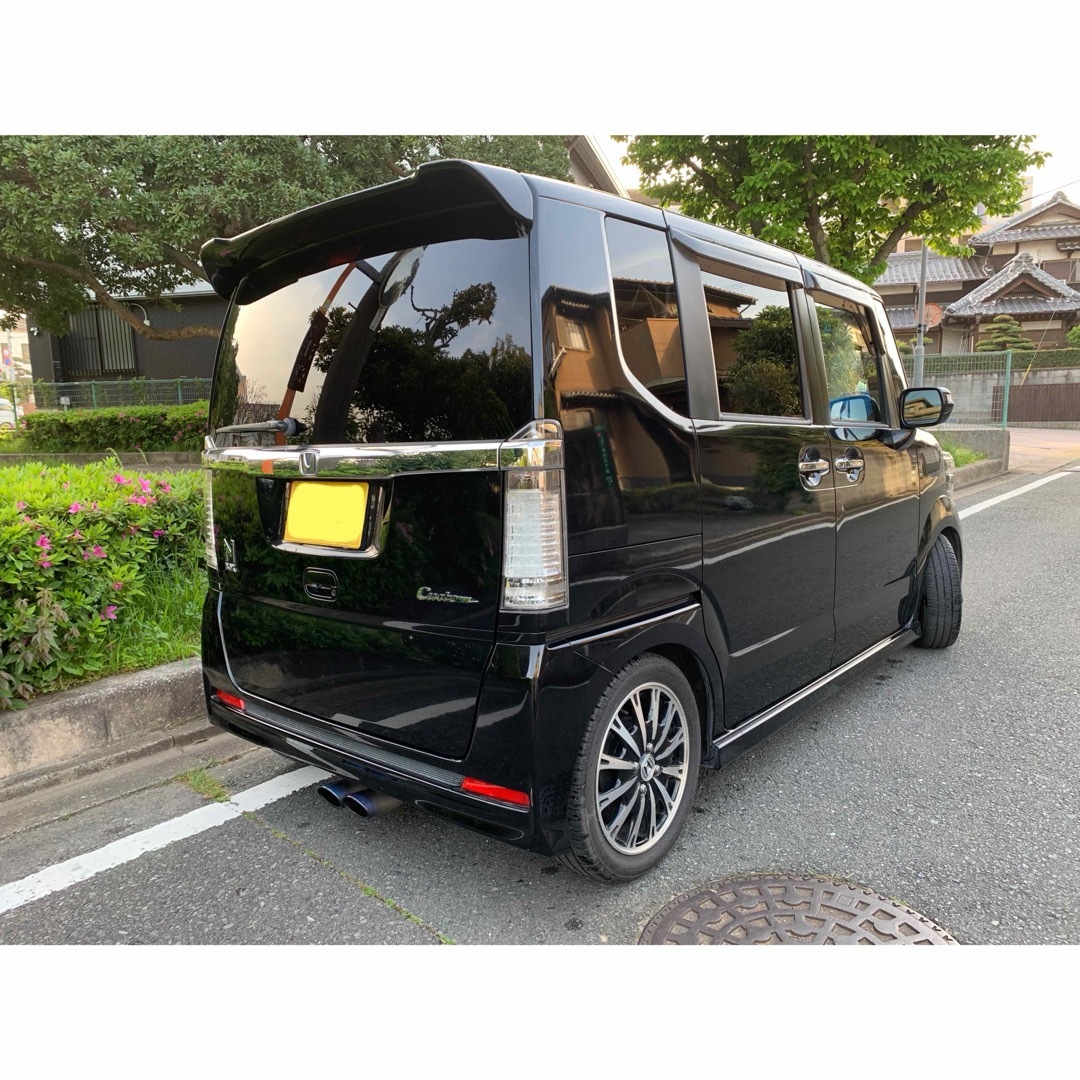 ホンダ(ホンダ)のN-BOXカスタムターボ　1オーナ　程度良好　車検付　ナビTV ETC 自動車/バイクの自動車(車体)の商品写真