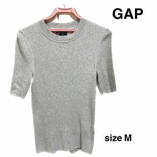 ギャップ(GAP)の【大人気商品】GAP ギャップ　レディース　カットソー　サイズM　グレー(シャツ/ブラウス(半袖/袖なし))