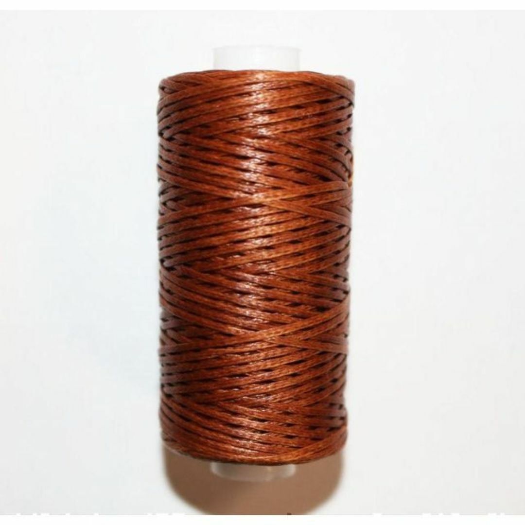 ●ワックスコード蝋引き糸まとめロウ引き糸人気5色セットポリエステル ハンドメイドの素材/材料(生地/糸)の商品写真