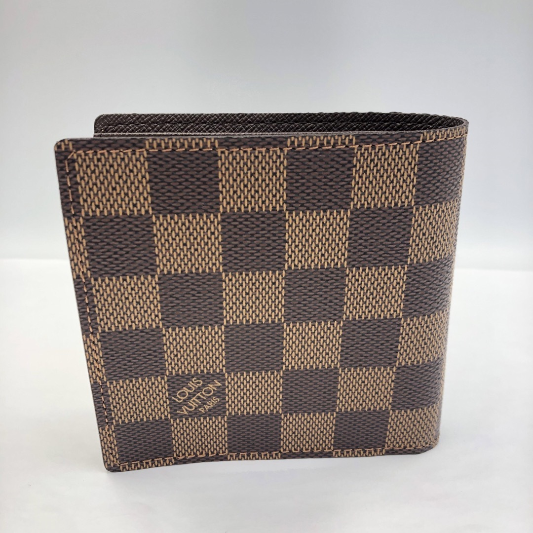 LOUIS VUITTON(ルイヴィトン)のルイヴィトン LOUIS VUITTON ダミエ ポルトフォイユ マルコ 折財布 レディースのファッション小物(財布)の商品写真