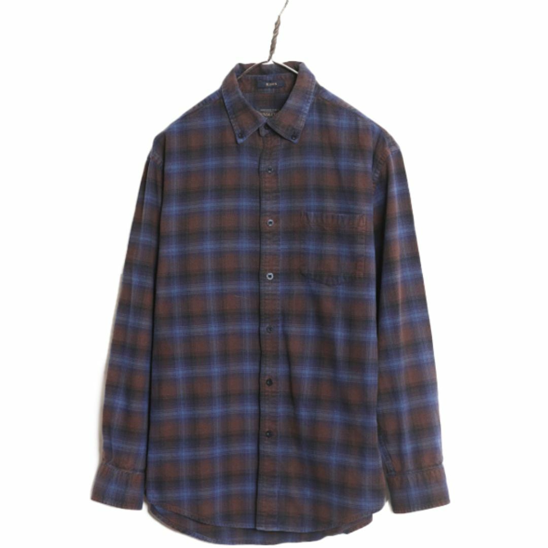 PENDLETON(ペンドルトン)のペンドルトン チェック ボタンダウン フランネル シャツ メンズ M / PENDLETON MASON 長袖シャツ ネルシャツ BD マルチカラー ポケット付き メンズのトップス(シャツ)の商品写真