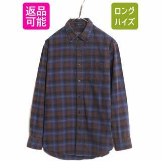 PENDLETON - ペンドルトン チェック ボタンダウン フランネル シャツ メンズ M / PENDLETON MASON 長袖シャツ ネルシャツ BD マルチカラー ポケット付き