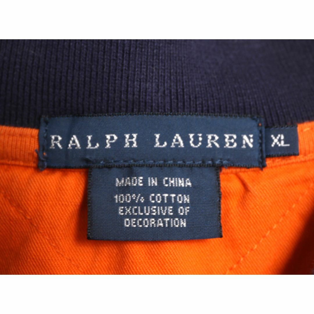 Ralph Lauren(ラルフローレン)のダブルポニー ラルフローレン 鹿の子 長袖 ポロシャツ レディース XL ポロ ラガーシャツ タイプ ラグビー シャツ 長袖シャツ 大きいサイズ レディースのトップス(ポロシャツ)の商品写真