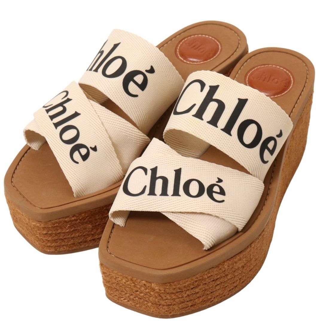 Chloe(クロエ)のChloe/クロエ WOODY ウッディ ウェッジエスパドリーユ サンダル レディースの靴/シューズ(サンダル)の商品写真