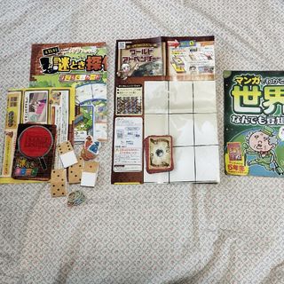 ベネッセ(Benesse)の謎とき探偵すごろくカード ワールドアドベンチャー マンガ世界なんでも豆知識(知育玩具)