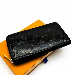 ルイヴィトン(LOUIS VUITTON)の【極美品】ルイヴィトン　ジッピーウォレット　ヴェルニ　長財布　モノグラム　ブルー(長財布)