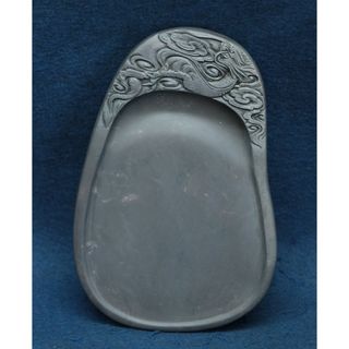 16cm x 10cm 端渓硯　水帰洞(書道用品)