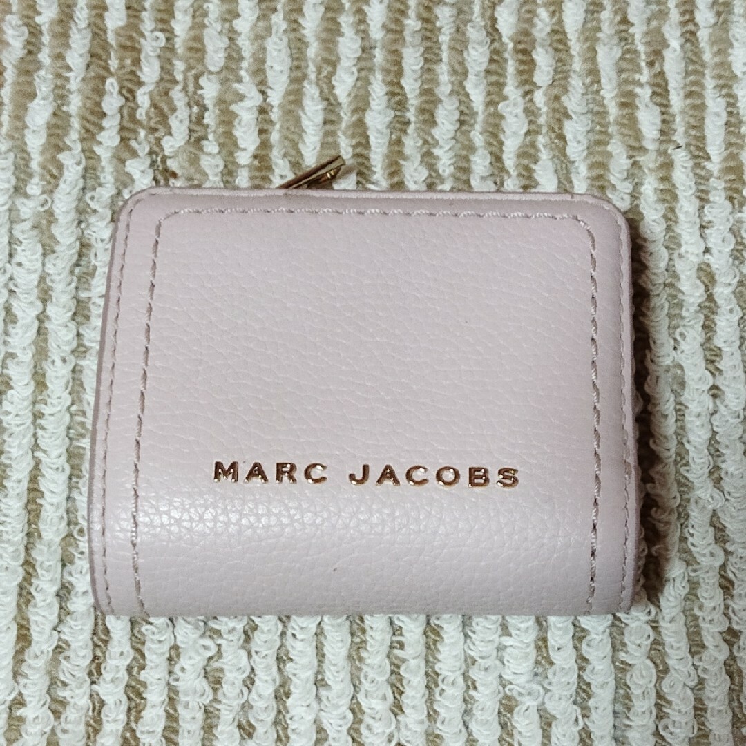 MARC JACOBS(マークジェイコブス)のマークジェイコブス MARC JACOBS 折り財布 ミニ財布 ピンク ゴールド レディースのファッション小物(財布)の商品写真