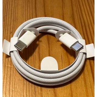 アップル(Apple)のApple 純正 編み込み式 USB Type C-C ケーブル(その他)