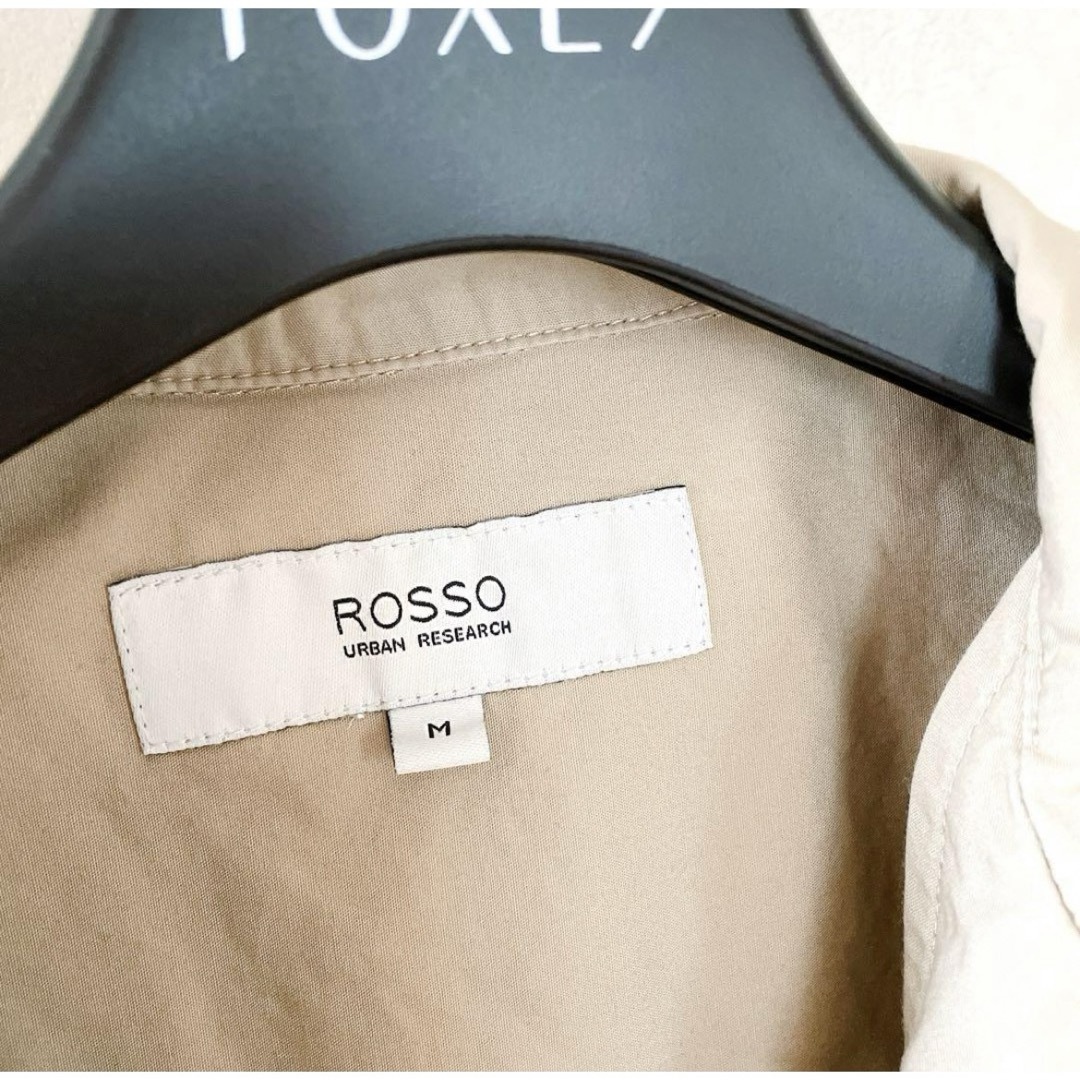 URBAN RESEARCH(アーバンリサーチ)の【アーバンリサーチ】ロッソ　メンズ　半袖シャツ　オープンカラー　ベージュ　美品 メンズのトップス(シャツ)の商品写真
