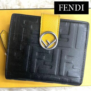 フェンディ(FENDI)の⋟希少品⋞ / フェンディ バイカラーエンボスズッカウォレット 8M0386(財布)
