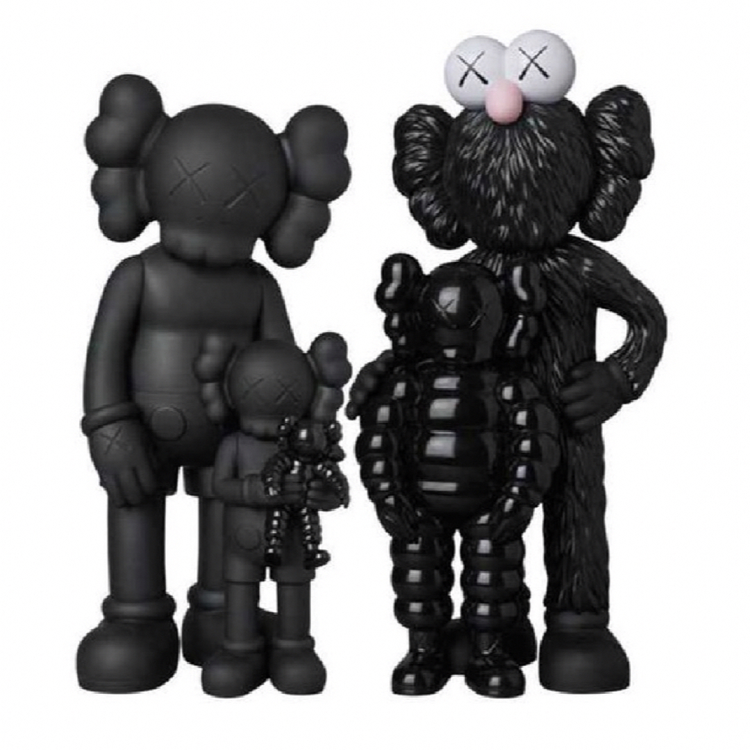 KAWS × Medicom Toy #2 Family Black エンタメ/ホビーのフィギュア(その他)の商品写真