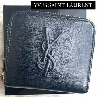 ⋟付属品完備⋞ / YSL リヴゴーシュカサンドラジッピーウォレット ブラック