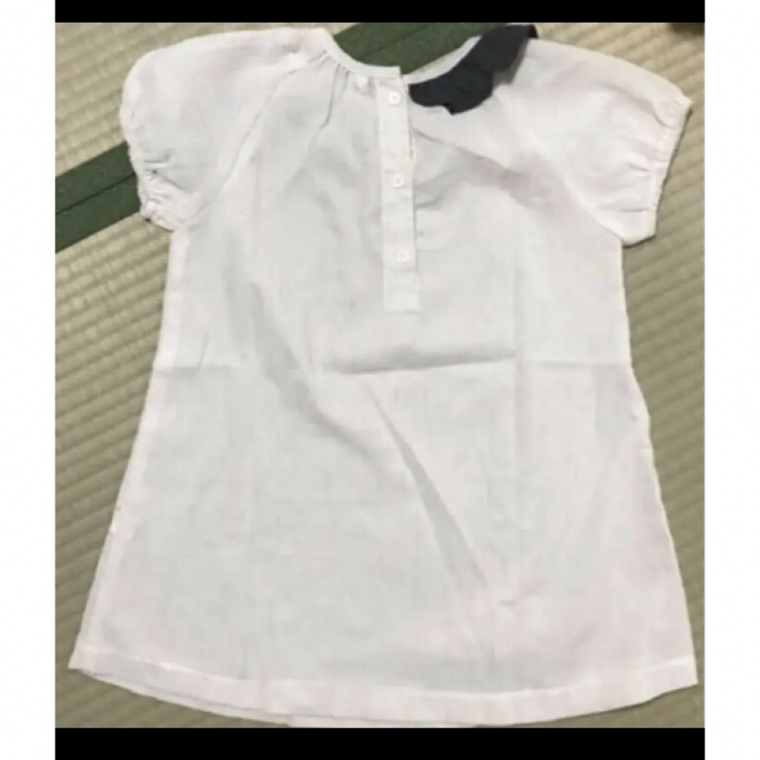 女の子ワンピース/110美品 キッズ/ベビー/マタニティのキッズ服女の子用(90cm~)(ワンピース)の商品写真