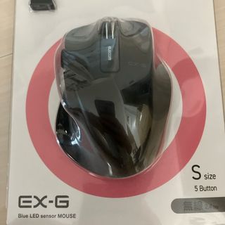 ELECOM EX-G ワイヤレスBlueLED マウス M-XGS10DBBK(PC周辺機器)