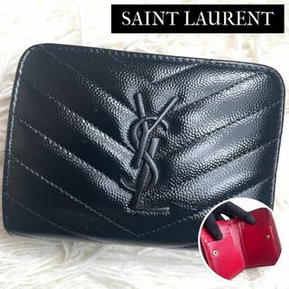 サンローラン(Saint Laurent)のサンローラン バイカラーカサンドラマトラッセコンパクトウォレット 403723(財布)