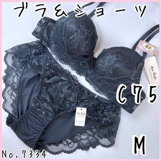 ブラジャーショーツセットC75    No.7334(ブラ&ショーツセット)