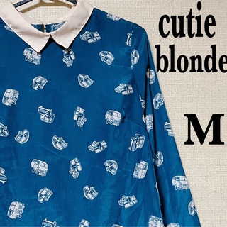 キューティーブロンド(Cutie Blonde)のCutieBlonde キューティーブロンド（M）ブラウス　デザインシャツ(シャツ/ブラウス(長袖/七分))