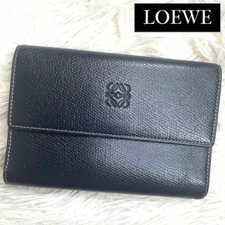 ロエベ(LOEWE)の⋟美品⋞ / LOEWE ロエベ エンボスアナグラムコンパクトウォレット(財布)