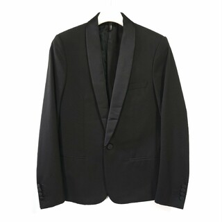 ディオールオム(DIOR HOMME)の05SS Dior homme スモーキングジャケット ブラック ディオールオム(テーラードジャケット)