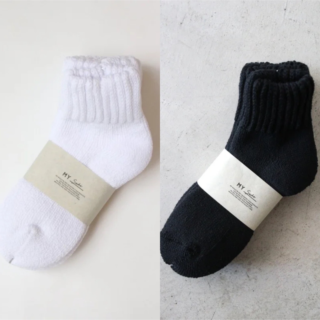 1LDK SELECT(ワンエルディーケーセレクト)のMY___ マイ WOMEN'S PILE SOCKS【2足】ソックス 1LDK レディースのレッグウェア(ソックス)の商品写真