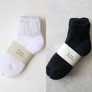 ワンエルディーケーセレクト(1LDK SELECT)のMY___ マイ WOMEN'S PILE SOCKS【2足】ソックス 1LDK(ソックス)