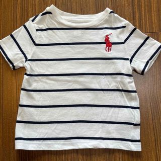 ラルフローレン(Ralph Lauren)の【美品】ラルフローレン 18M ボーダー Tシャツ　(Tシャツ/カットソー)