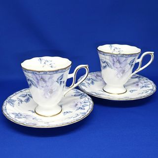 未使用 HOYA CHINA ホヤ チャイナ STORE カップ＆ソーサー 2客(食器)