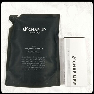 チャップアップ(CHAP UP)のチャップアップ　CHAP UP　育毛剤　シャンプー　詰め替え用　セット(シャンプー)