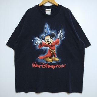 ディズニー(Disney)のミッキーマウス ファンタジア Fantasia ディズニー Tシャツ XL(Tシャツ/カットソー(半袖/袖なし))