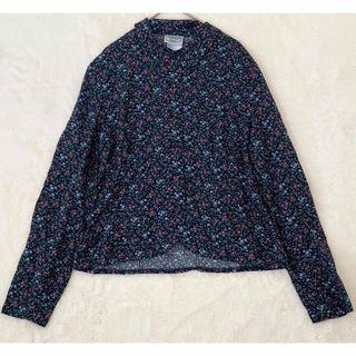 ローラアシュレイ(LAURA ASHLEY)のLAURA ASHLEY 美品 シャツ ブラウス 花柄 総柄 英国製 (シャツ/ブラウス(長袖/七分))