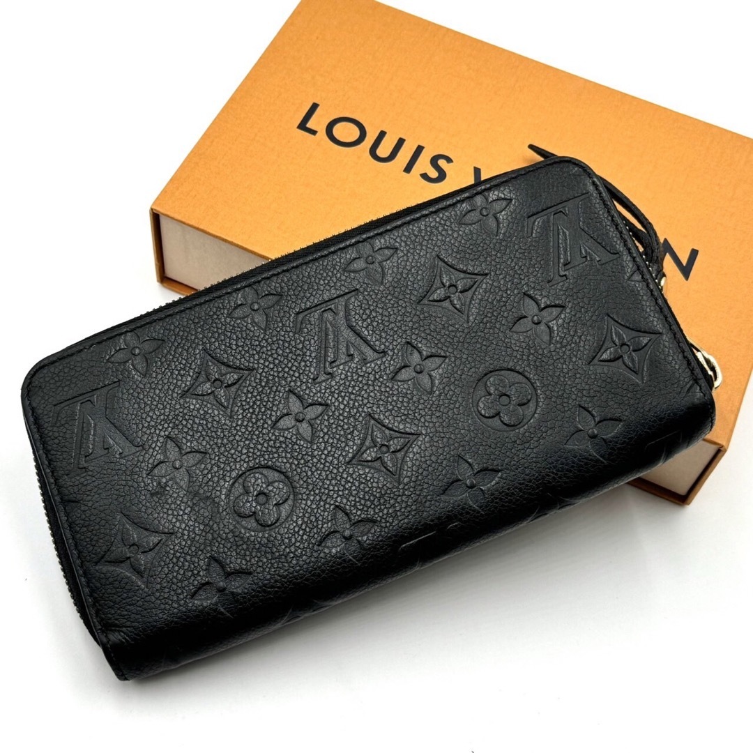 LOUIS VUITTON(ルイヴィトン)のルイヴィトン モノグラム アンプラント ジッピーウォレット ブラック 長財布 5 メンズのファッション小物(長財布)の商品写真